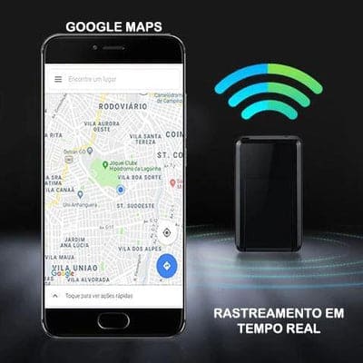 Mini Rastreador GPS Portátil - Localização em Tempo Real