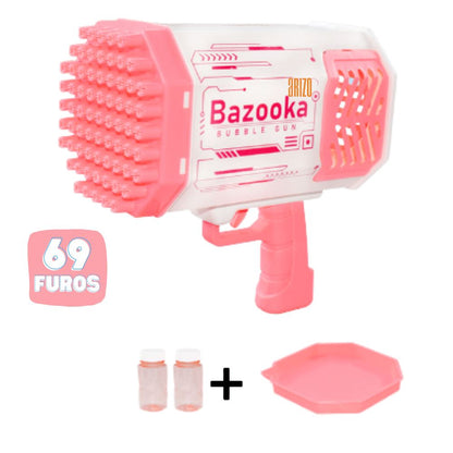 Bublle Bazooka™ - Máquina de Bolha de Sabão com 69 furos