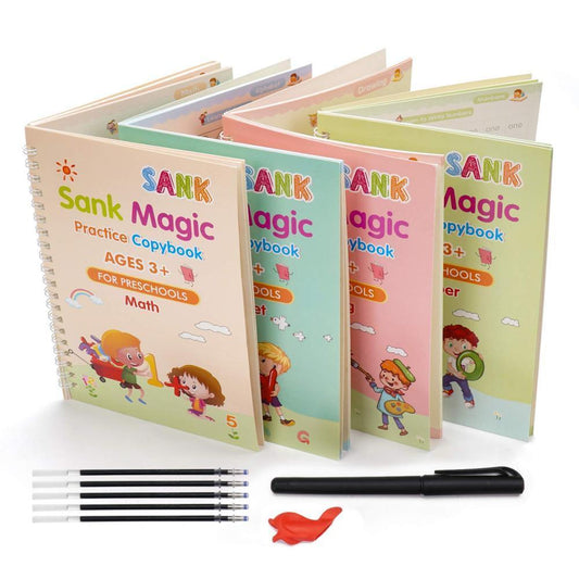Caderno Mágico - Seu filho aprende a escrever se divertindo!